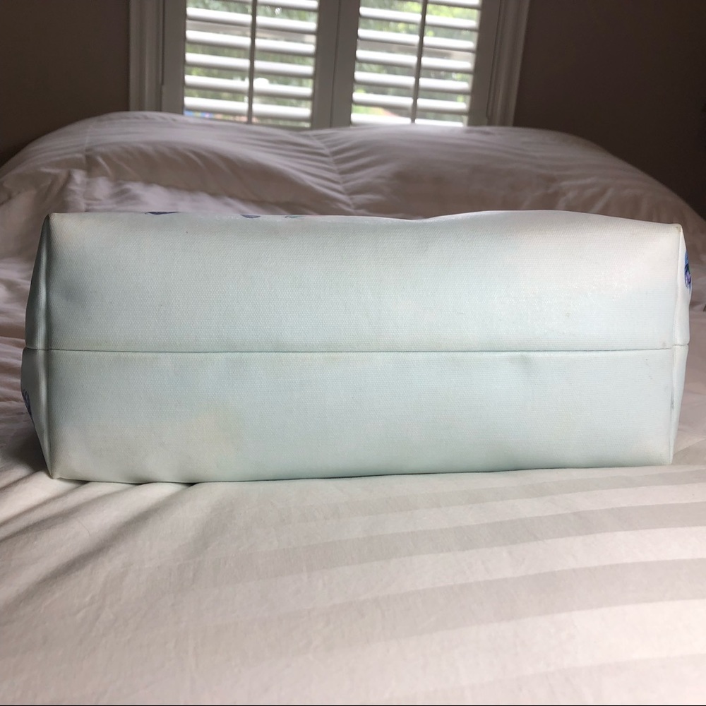 RARE Kate Spade Large Blue Shoulder Bag Tote - Picture 6 of 6